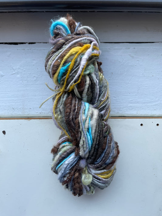 Concrete jungle mambo : handspun striping art yarn