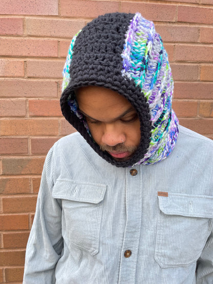 Space Cadet , Easy Crochet Balaclava PDF Crochet Pattern