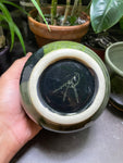 Grey Green Abstract Bowls