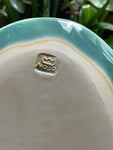 Oval Side Plates - turquoise