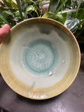 Hibiscus Motif Shallow Bowl