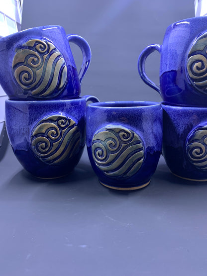 Water Tribe Avatar Element Symbol Mugs 2nds