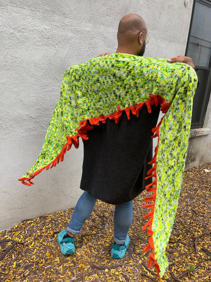 Iguana PDF Crochet Scarf Pattern