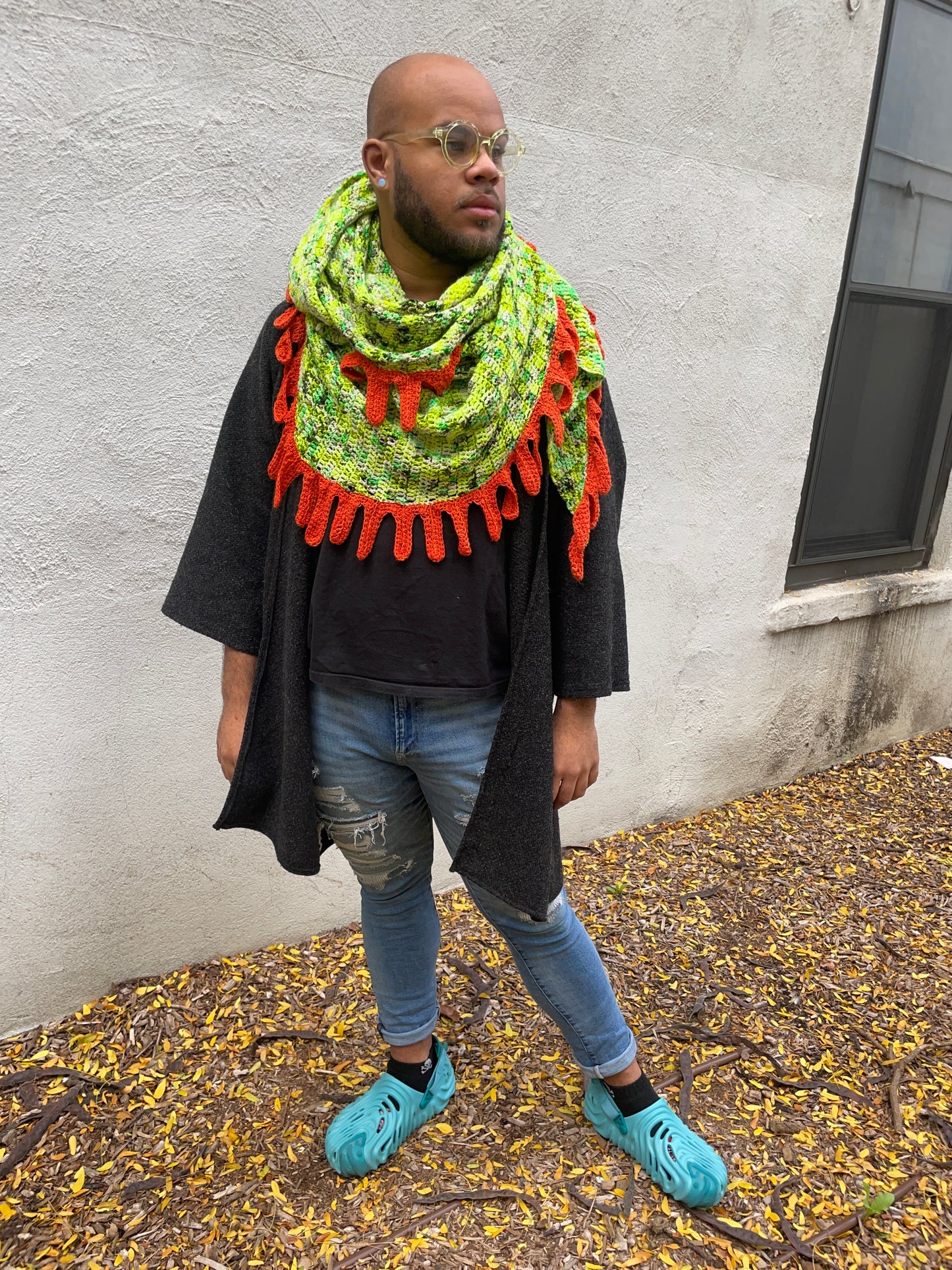 Iguana PDF Crochet Scarf Pattern