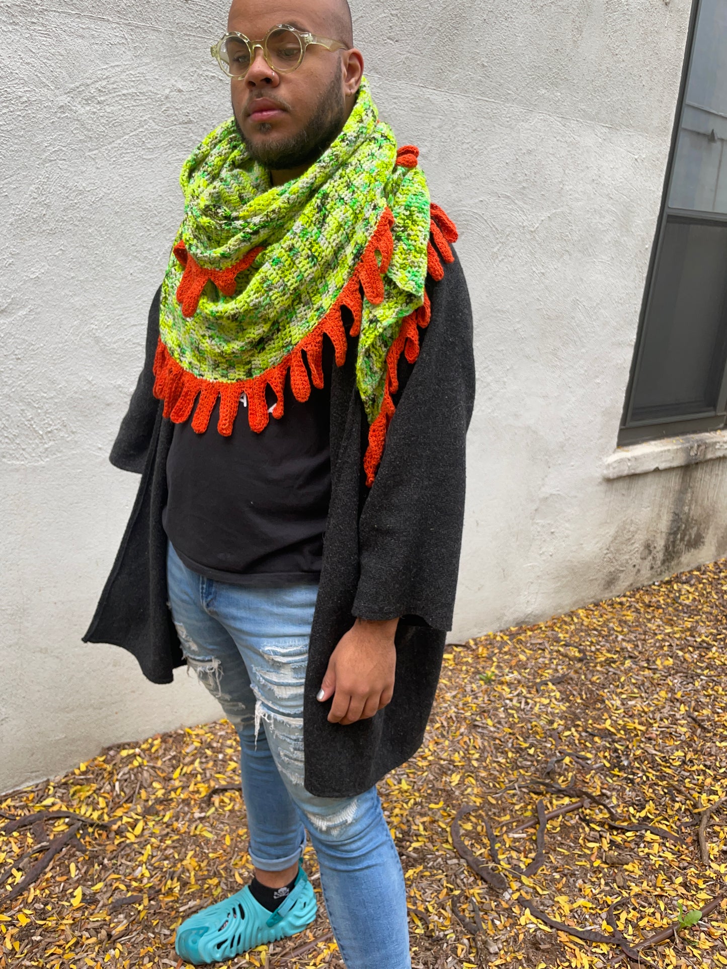 Iguana PDF Crochet Scarf Pattern