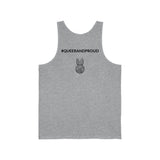 QUEER AND PROUD Melting Ice Cream Unisex Tank Top