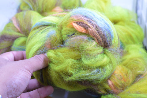 textured art batts in mystery van