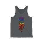 QUEER AND PROUD Melting Ice Cream Unisex Tank Top