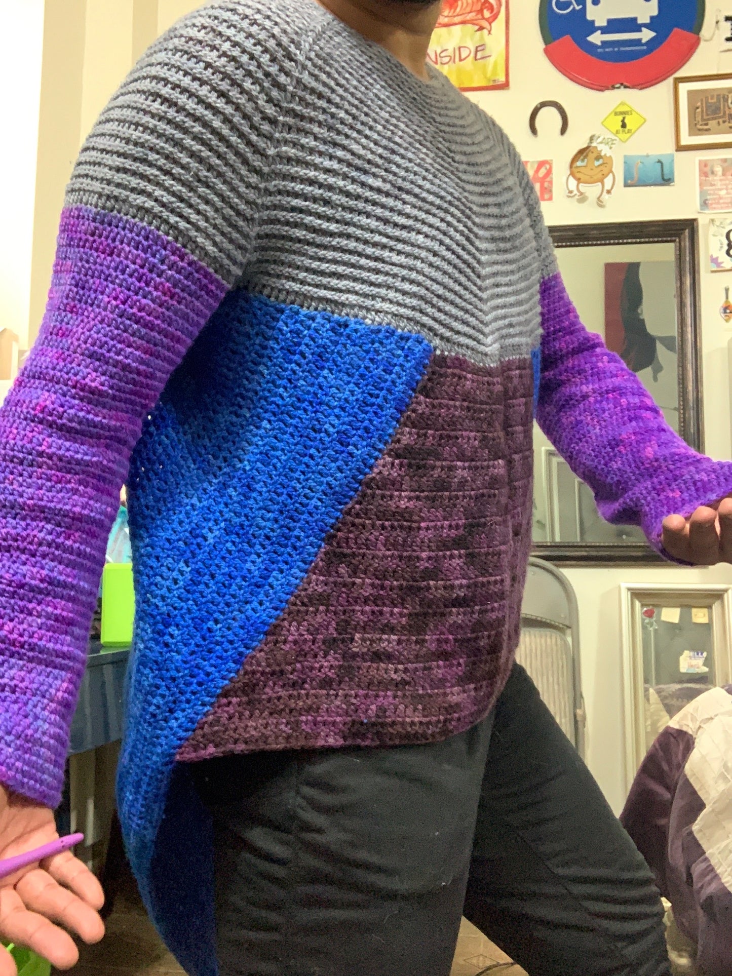 Earthseed Pullover PDF Crochet Sweater Pattern