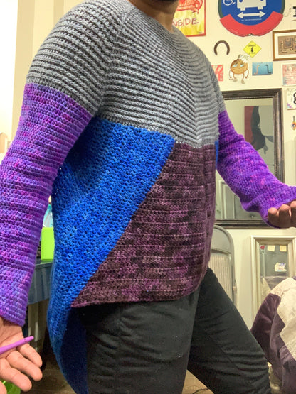 Earthseed Pullover PDF Crochet Sweater Pattern