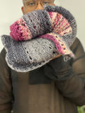 Knit Stripes XL scarf