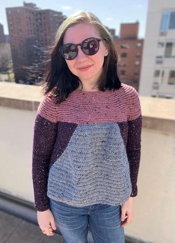 Earthseed Pullover PDF Crochet Sweater Pattern
