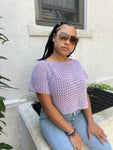 Palmeras Top Crochet PDF Pattern