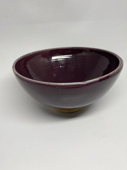 Glossy Purple Bowls