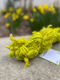 Lichen Lockspun Border Leicester Handspun art yarns